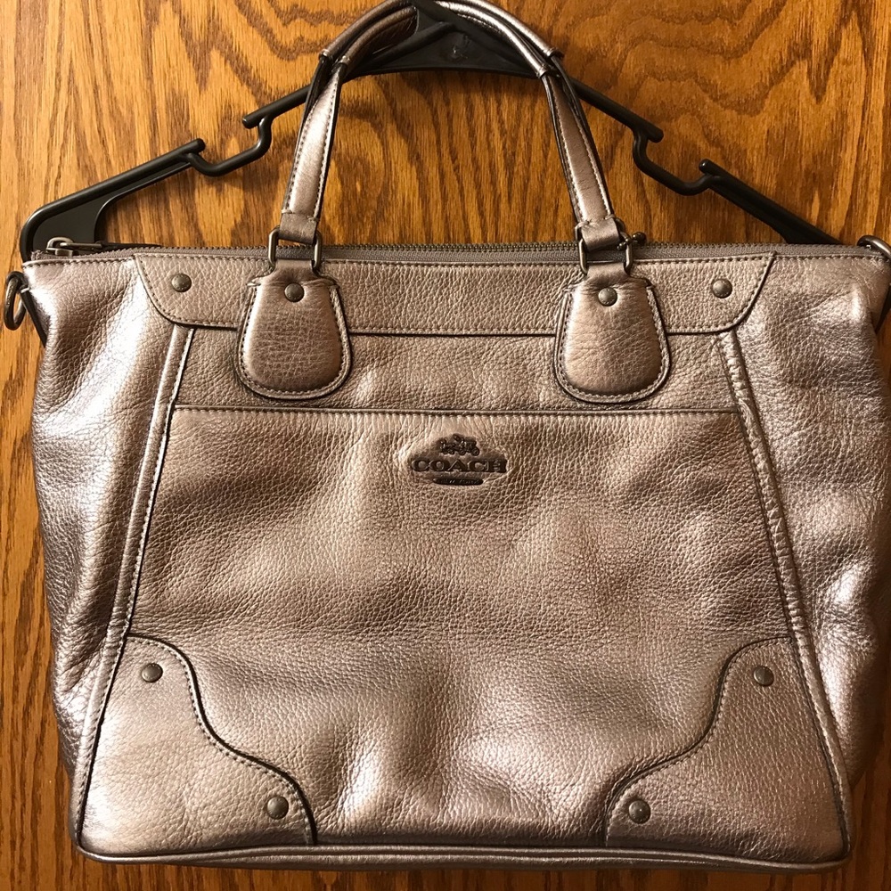 Slightly used coach handbag